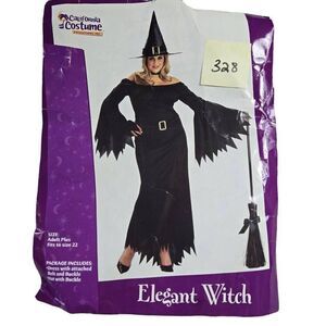 California Costume Elegant Witch Women's Plus Size Halloween Costume